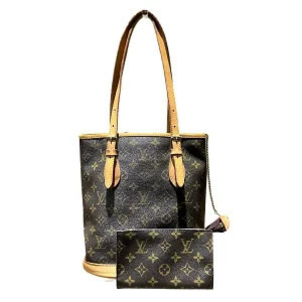 Louis Vuitton Monogram Bucket Bag Shoulder Tote